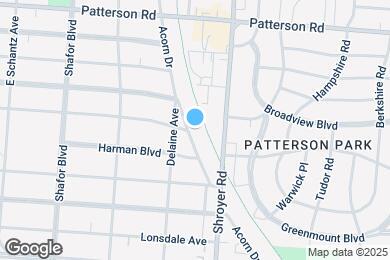 Map image of the property - 1102 Acorn Dr