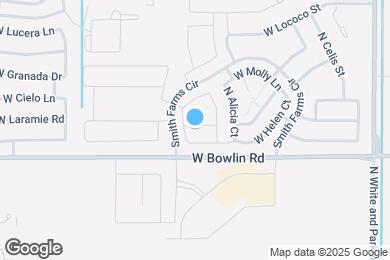Map image of the property - 40605 W Nicole Ct