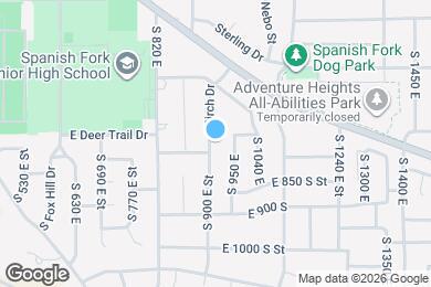 Map image of the property - 771 S 900 E