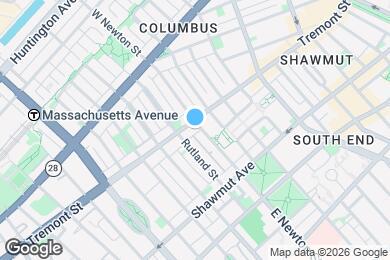 Map image of the property - 678 Tremont St