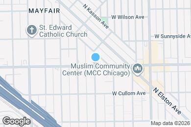 Map image of the property - 4401 N Keeler Ave