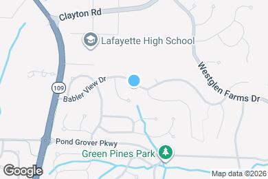 Map image of the property - 16808 Babler View Dr