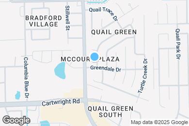 Map image of the property - 2734 Indian Trail Dr