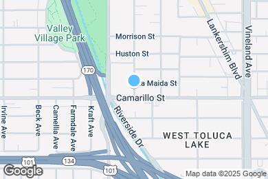 Map image of the property - 4805 Bakman Ave