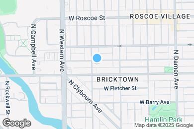 Map image of the property - 2251 W Melrose St