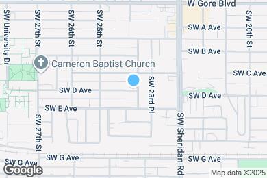 Map image of the property - 2309 SW I Ave