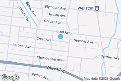 Map image of the property - 6523 Crest