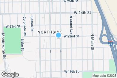 Map image of the property - 2127 N Greenwood St