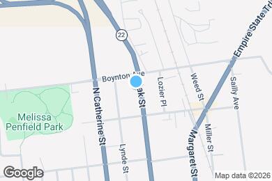 Map image of the property - 189 Oak St