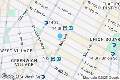 Map image of the property - 101 W 12th St