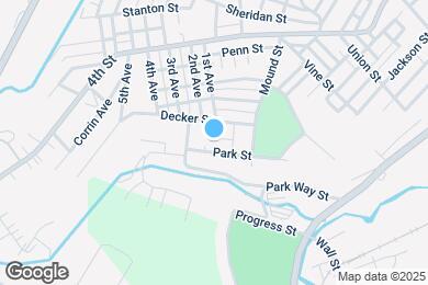 Map image of the property - 630 Shelby St