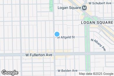 Map image of the property - 3320 W Altgeld St