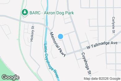 Map image of the property - 460 Evers Ave
