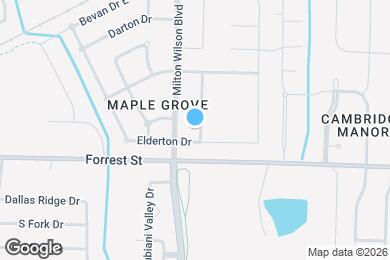 Map image of the property - 6265 Dawson Creek Ln