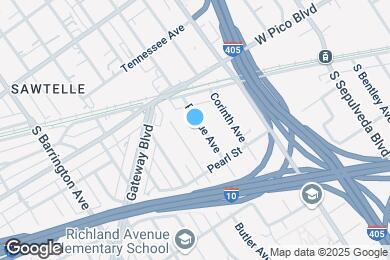 Map image of the property - 2451 Purdue Ave