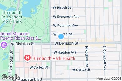 Map image of the property - 2724 W Division St