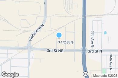 Map image of the property - 336 2nd Ave NE