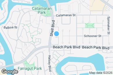 Map image of the property - 1057 Shell Blvd