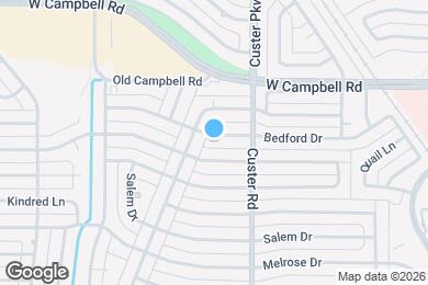 Map image of the property - 513 Bedford Dr