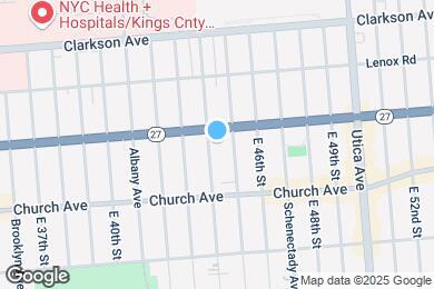 Map image of the property - 821 Troy Ave