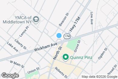 Map image of the property - 62 Linden Ave