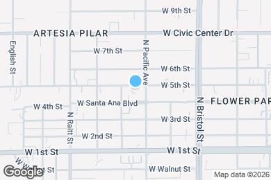 Map image of the property - 1512 W 5th St