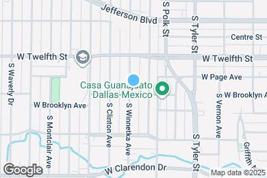 Map image of the property - 620 S Winnetka Ave