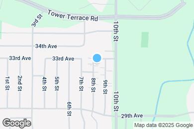 Map image of the property - 3265 8th St