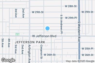 Map image of the property - 2180 W 31st St
