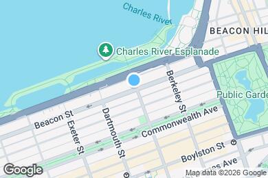 Map image of the property - 182 Beacon St