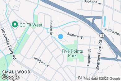 Map image of the property - Townes at Five Points