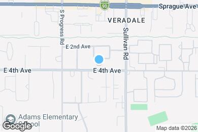 Map image of the property - 15307 E 4th Ave