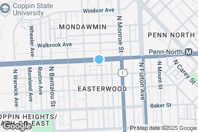 Map image of the property - 1824 N Payson St