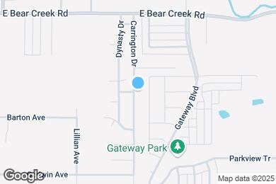 Map image of the property - 1900 Carrington Dr