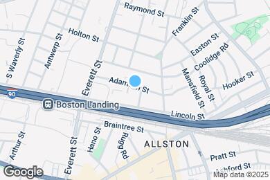 Map image of the property - 61 Adamson St