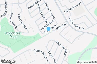 Map image of the property - 8114 Forest Bow