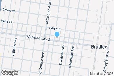 Map image of the property - 457 W Broadway St