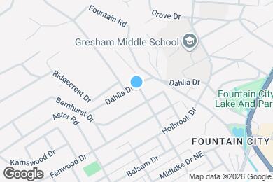 Map image of the property - 300 Dahlia Dr
