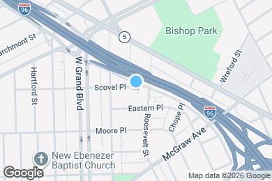 Map image of the property - Scovel Apartments
