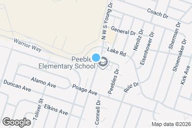Map image of the property - 1803 N W S Young Dr