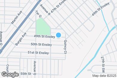 Map image of the property - 1773 49th St Ensley