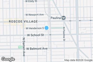 Map image of the property - 3312 N Ravenswood Ave