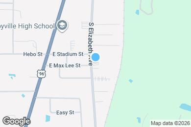 Map image of the property - 1410 S Elizabeth Ave