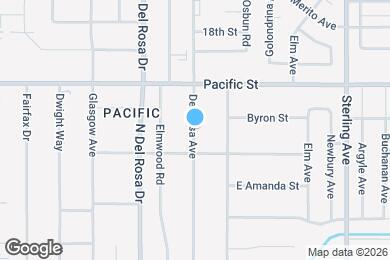 Map image of the property - 6991 Del Rosa Ave