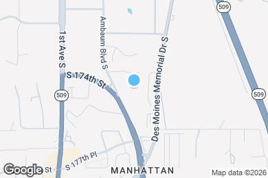 Map image of the property - 318 S 174th Pl