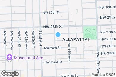 Map image of the property - 2035 NW 26th St