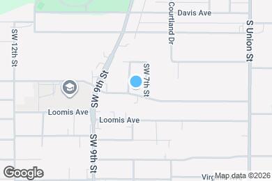 Map image of the property - 709 Bell Ave