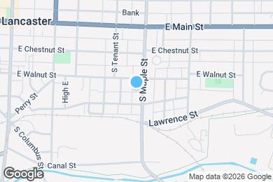 Map image of the property - 315 S Maple St