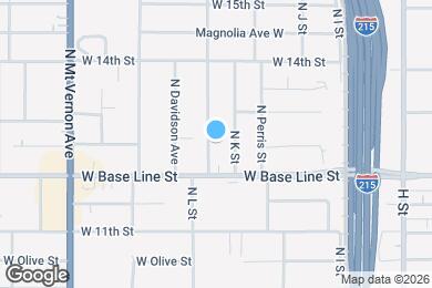 Map image of the property - 1237 Massachusetts Ave