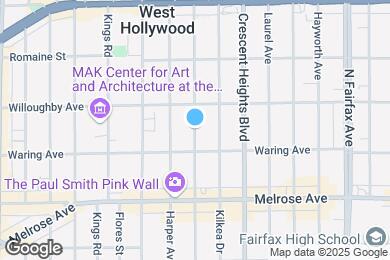 Map image of the property - 818 N La Jolla Ave